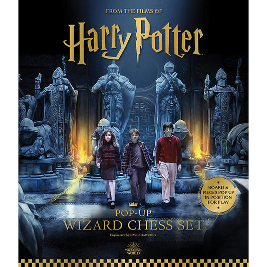 Harry Potter: The Pop-Up Wizard Chess Set Hardcover Book