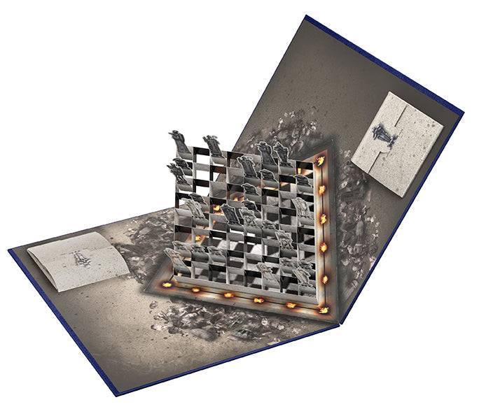 Harry Potter: The Pop-Up Wizard Chess Set Hardcover Book