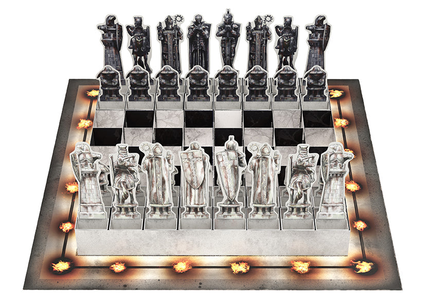 Harry Potter: The Pop-Up Wizard Chess Set Hardcover Book