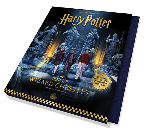Harry Potter: The Pop-Up Wizard Chess Set Hardcover Book