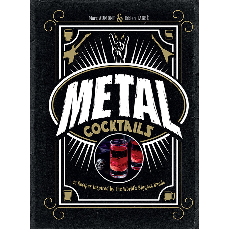 Metal Cocktails Hardcover Book