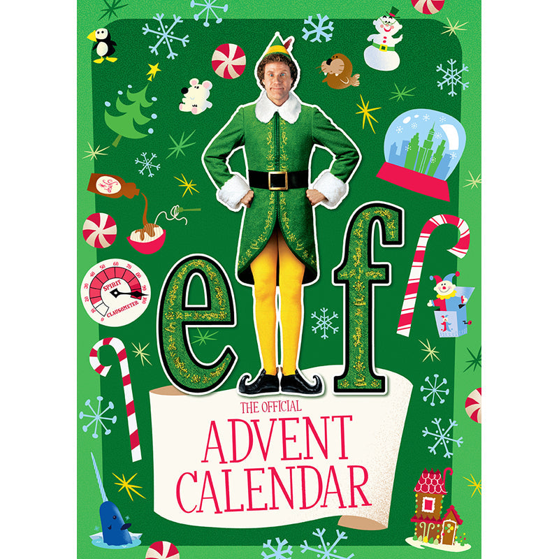 Elf: The Official Advent Calendar Hardcover Book