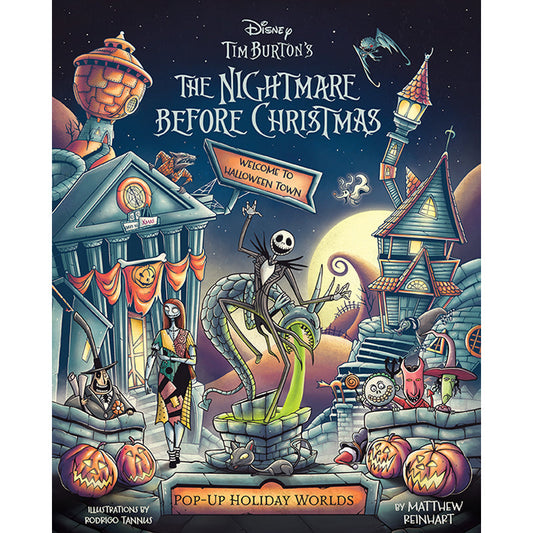 Disney Tim Burton's The Nightmare Before Christmas: Pop-Up Holiday Worlds Hardcover Book