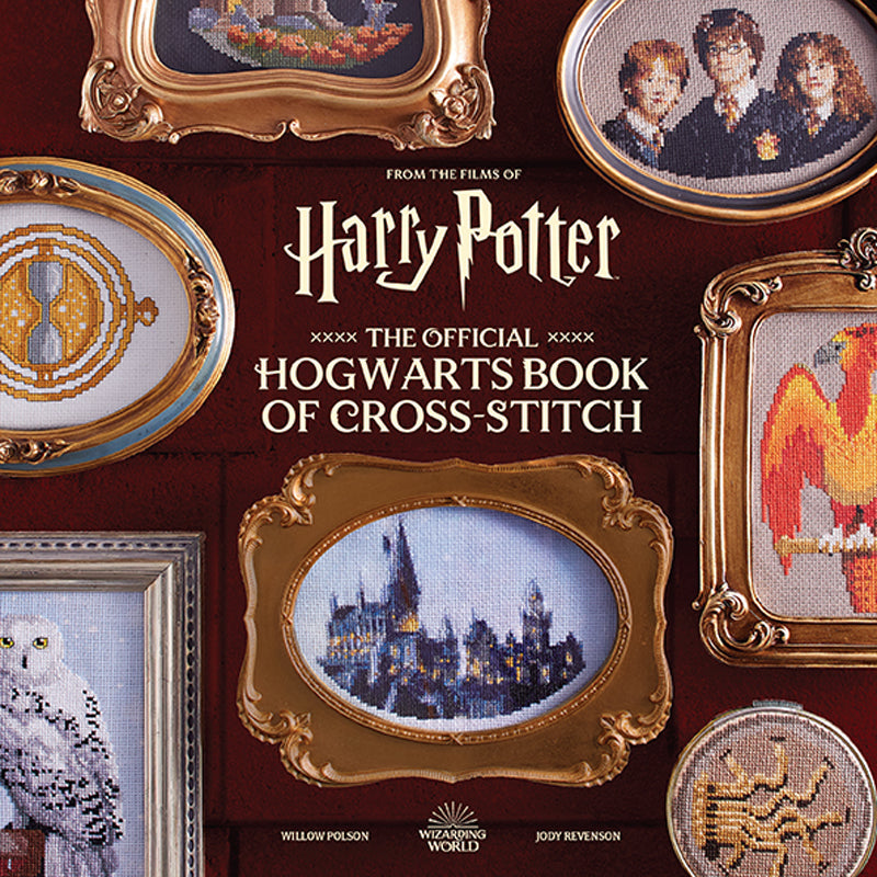 Harry Potter: The Official Hogwarts Book of Cross-Stitch Hardcover Book