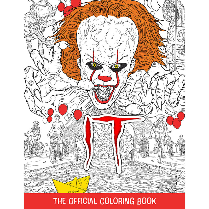 IT: The Official Coloring Book Softcover Book