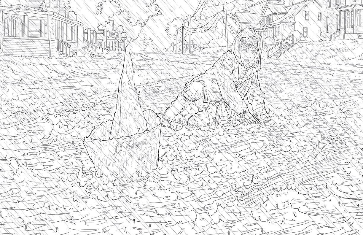 IT: The Official Coloring Book Softcover Book