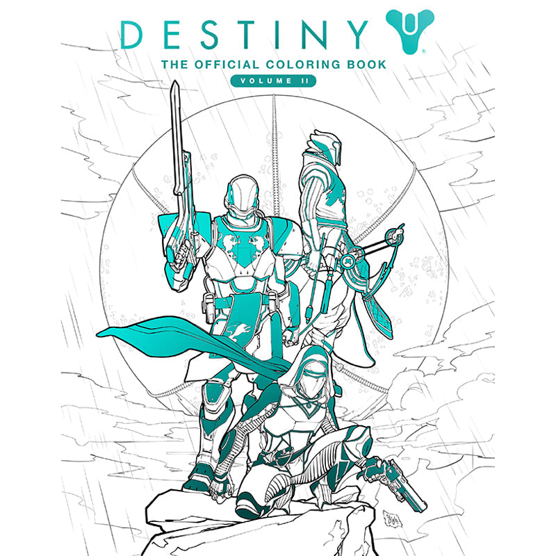 Destiny: The Official Coloring Book Vol. 2 Softcover Book