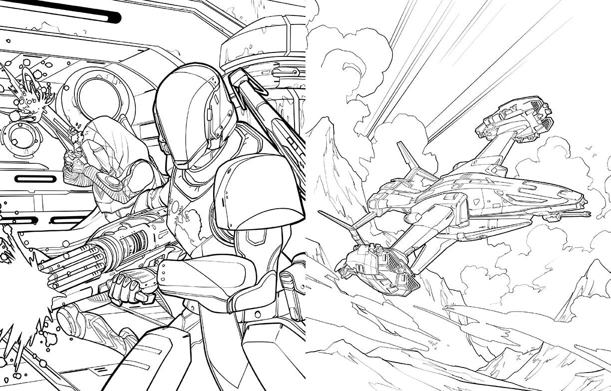 Destiny: The Official Coloring Book Vol. 2 Softcover Book