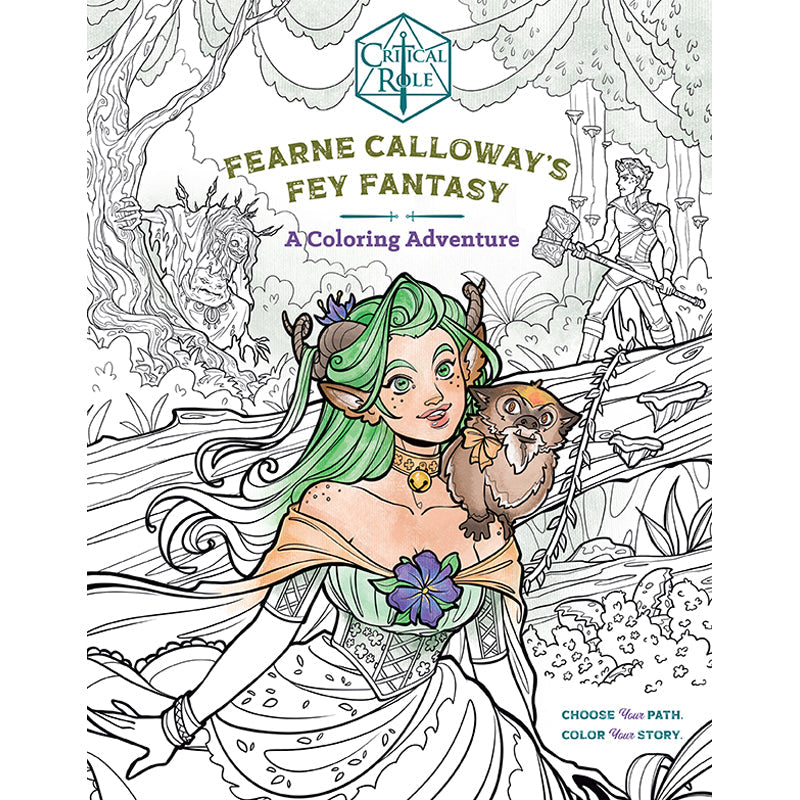 Critical Role: Fearne Calloway's Fey Fantasy Softcover Book