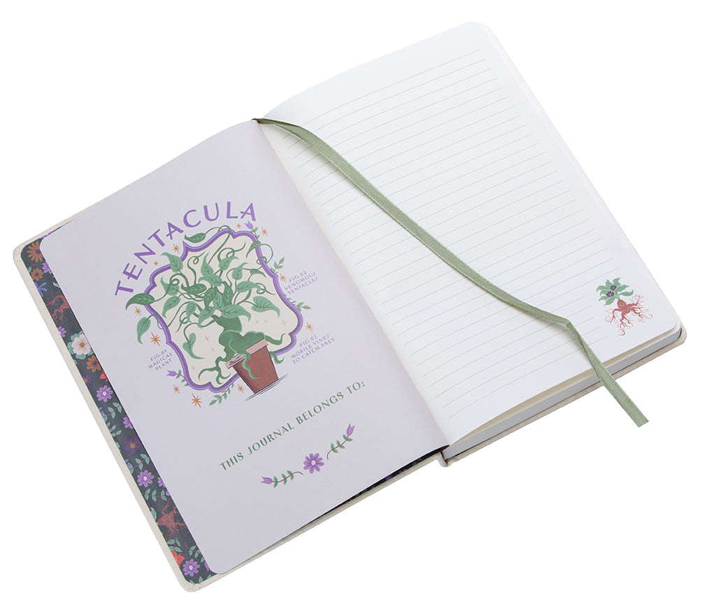 Harry Potter: Mandrake Embroidered Journal Hardcover Book