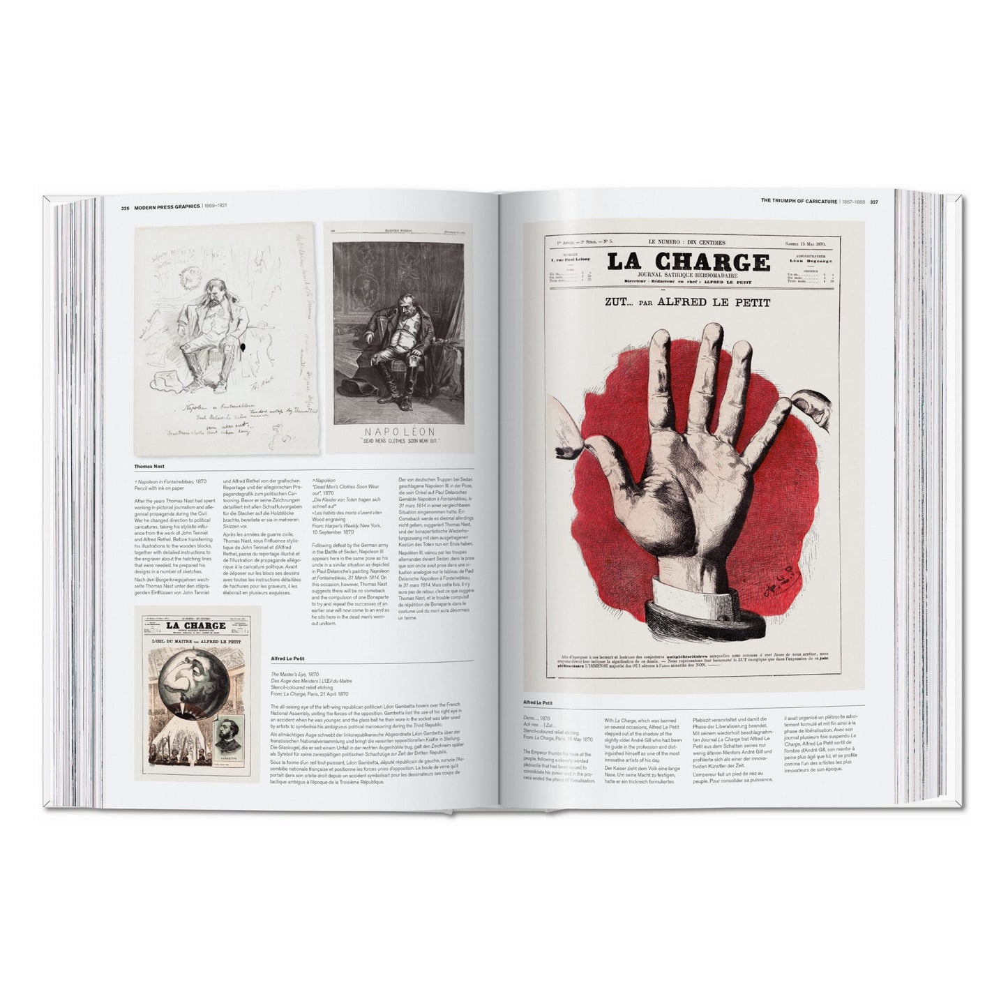 History of Press Graphics. 1819–1921 (German, French, English) Book