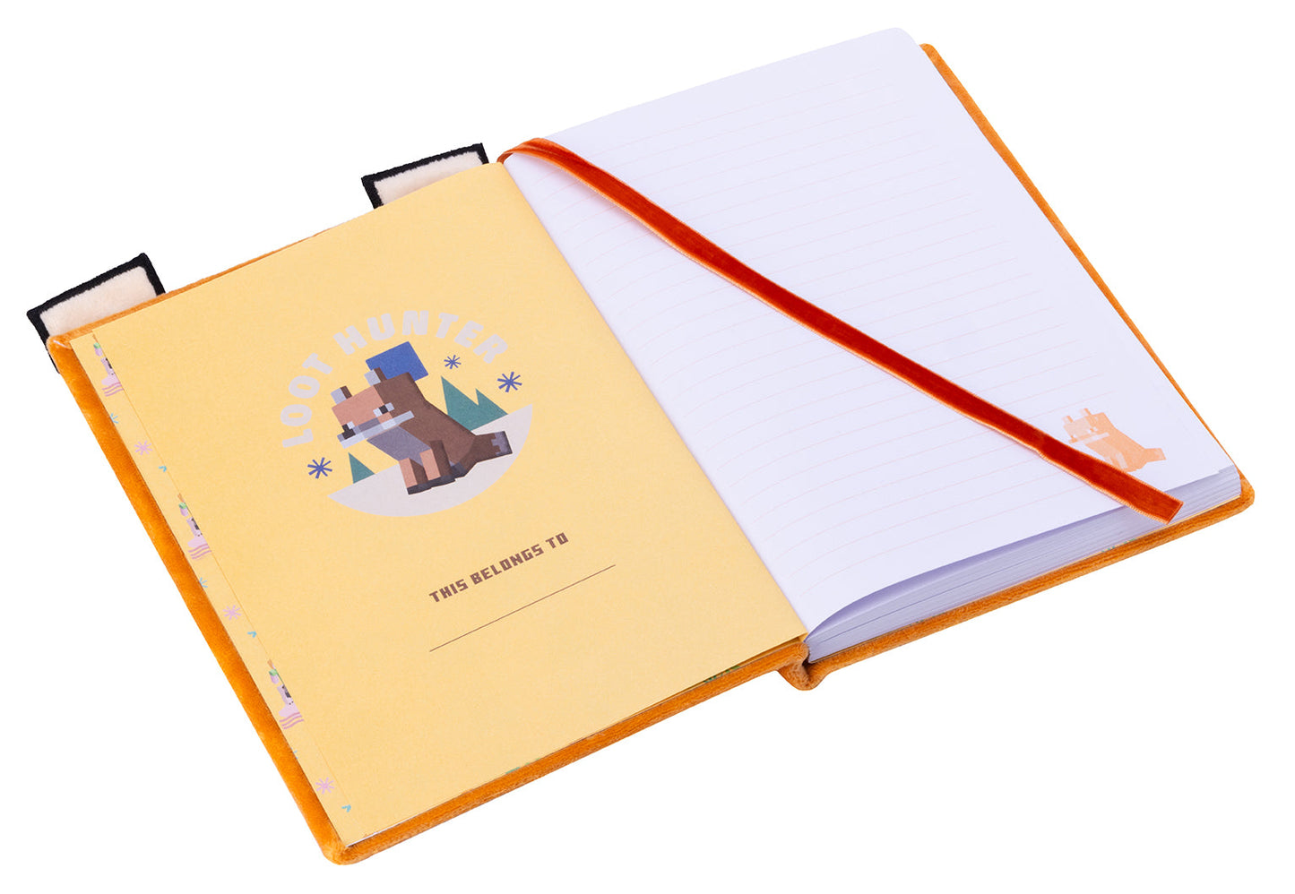 Minecraft: Fox Plush Journal Hardcover Book