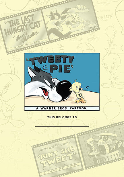 Looney Tunes: Tweety Bird Plush Journal Hardcover Book