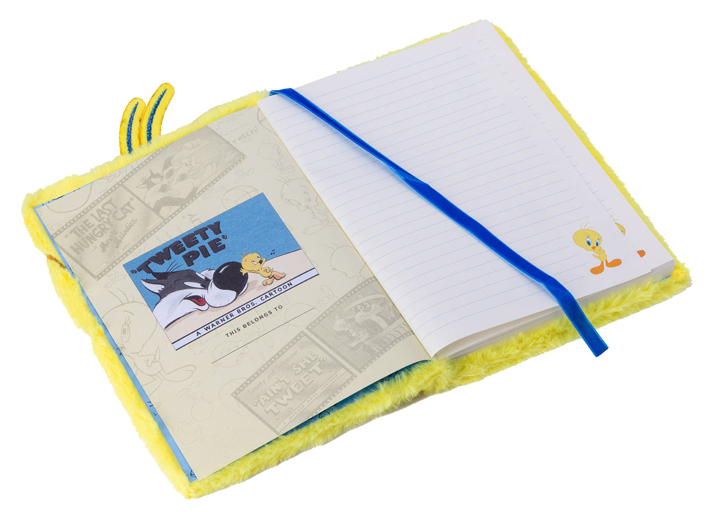 Looney Tunes: Tweety Bird Plush Journal Hardcover Book