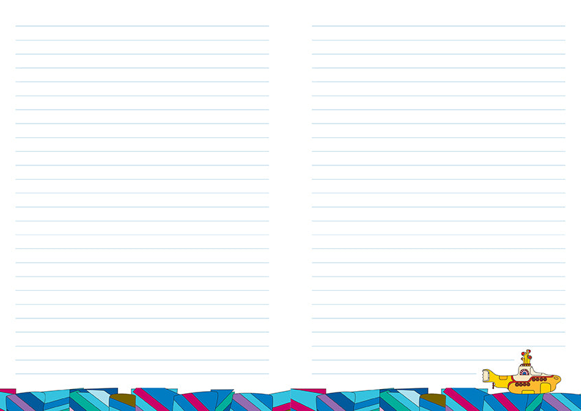 The Beatles: Yellow Submarine Journal Hardcover Book
