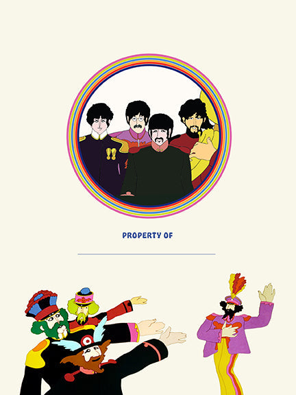 The Beatles: Yellow Submarine Softcover Notebook Softcover Book