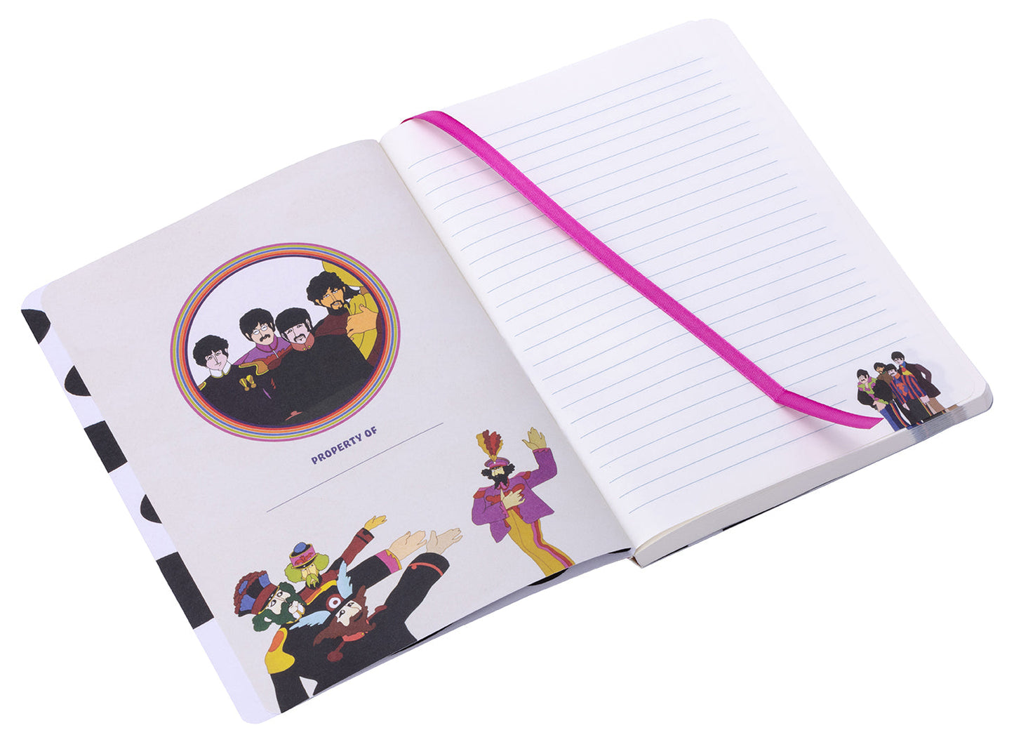 The Beatles: Yellow Submarine Softcover Notebook Softcover Book