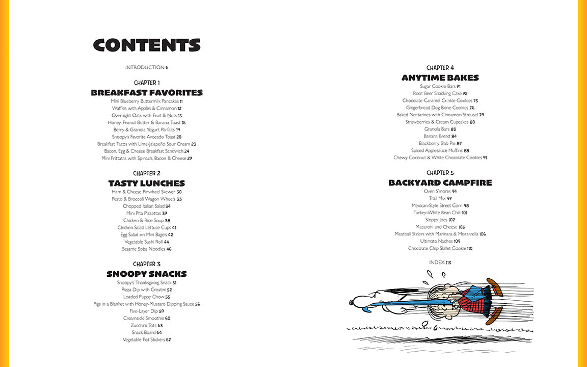 Chef Snoopy CookHardcover Book