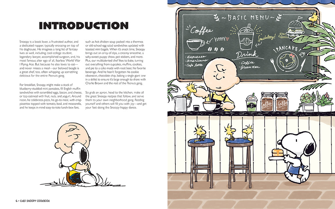 Chef Snoopy CookHardcover Book