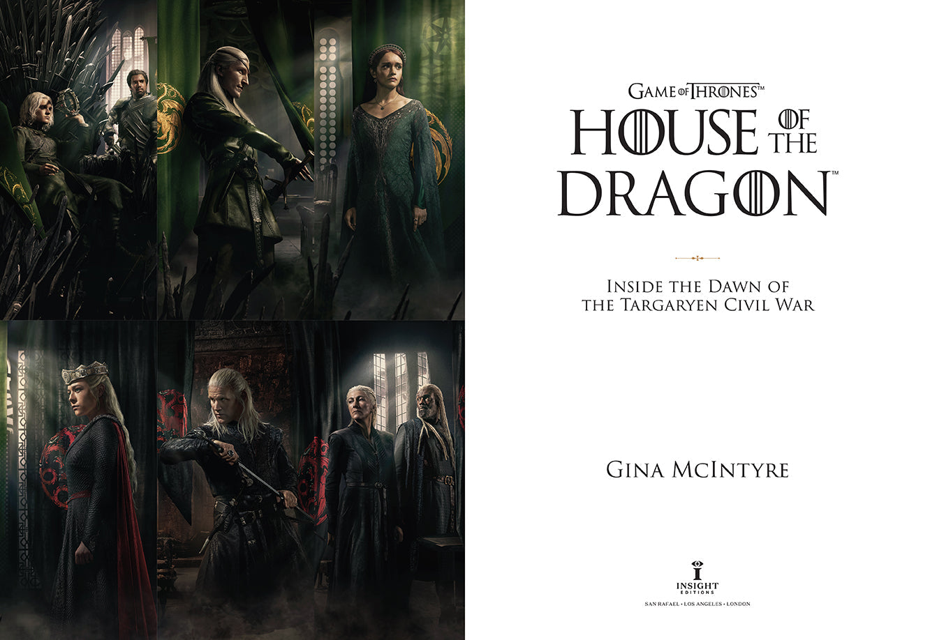 Game of Thrones: House of the Dragon Hardcover Book