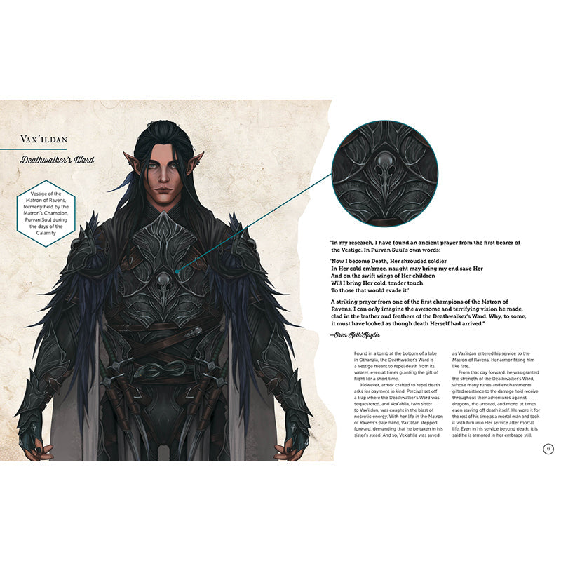 Critical Role: The Armory of Heroes Hardcover Book