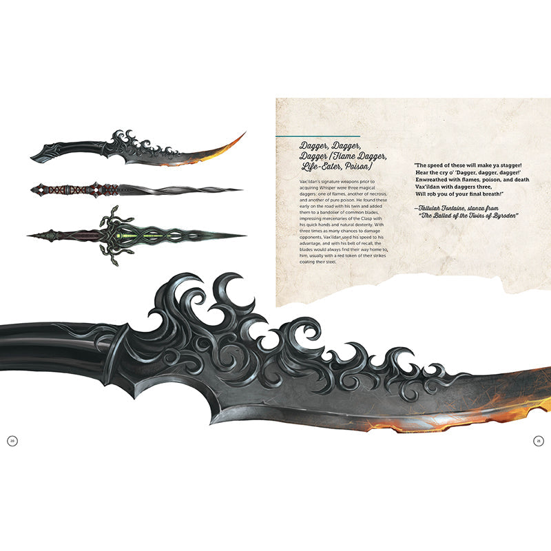 Critical Role: The Armory of Heroes Hardcover Book