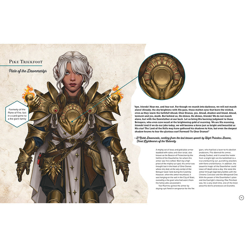 Critical Role: The Armory of Heroes Hardcover Book