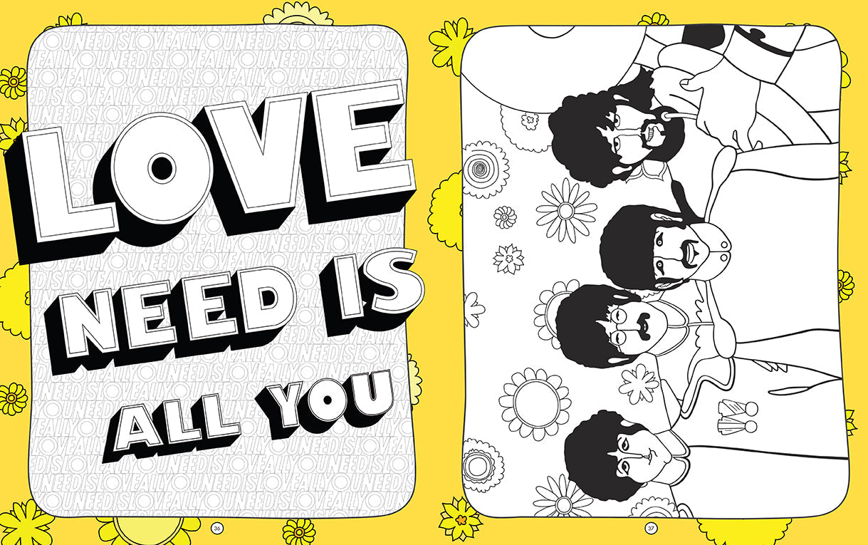 The Beatles Yellow Submarine: A Creative Experience Softcover Book