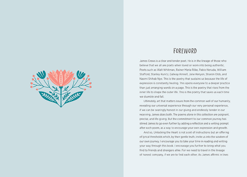 Unlocking the Heart Hardcover Book