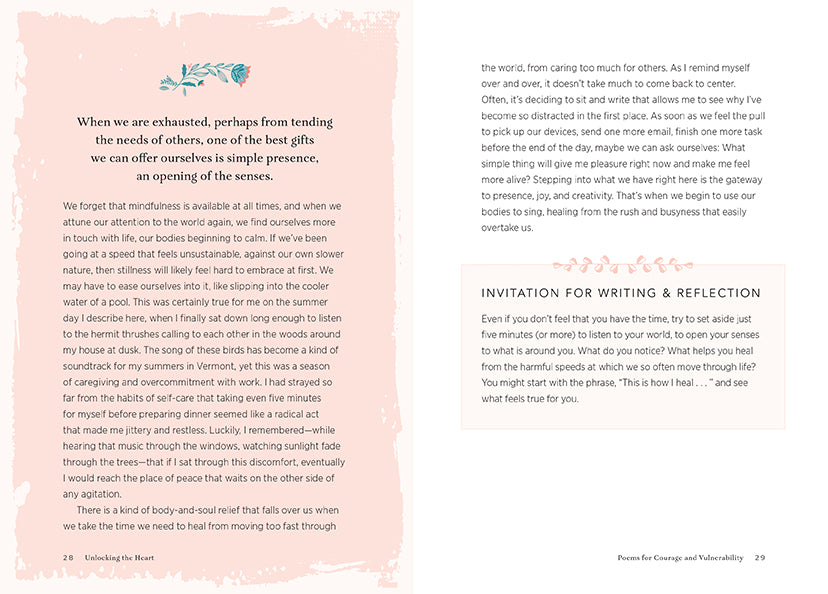 Unlocking the Heart Hardcover Book