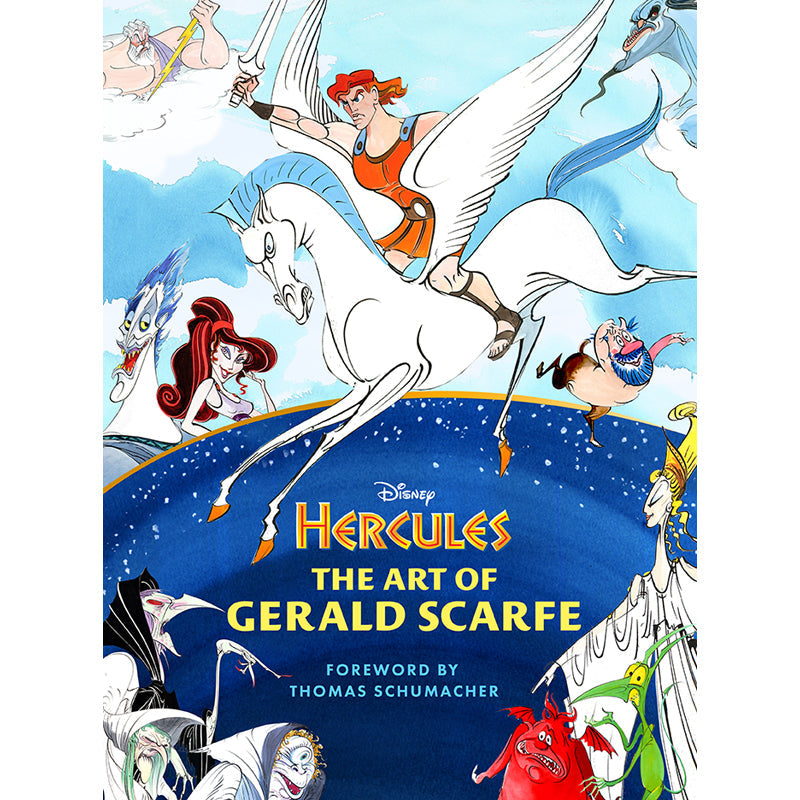 Disney's Hercules: The Art of Gerald Scarfe Hardcover Book