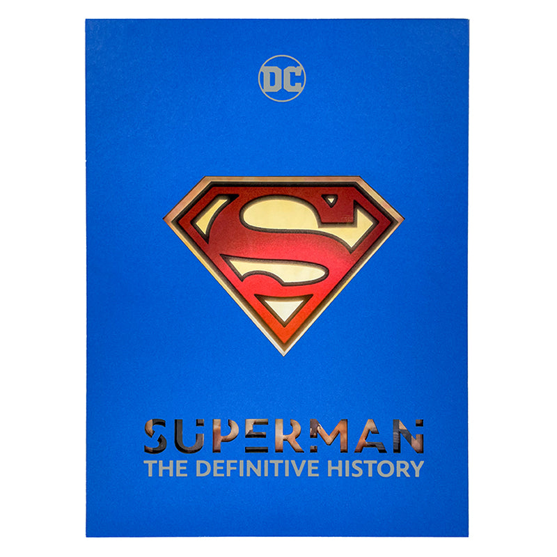 Superman: The Definitive History Hardcover Book