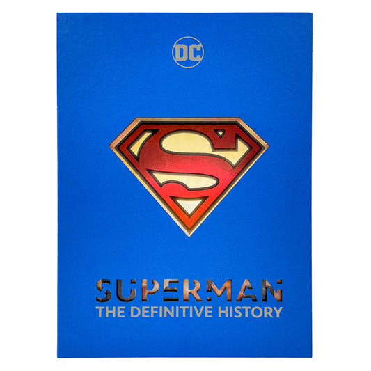 Superman: The Definitive History Hardcover Book