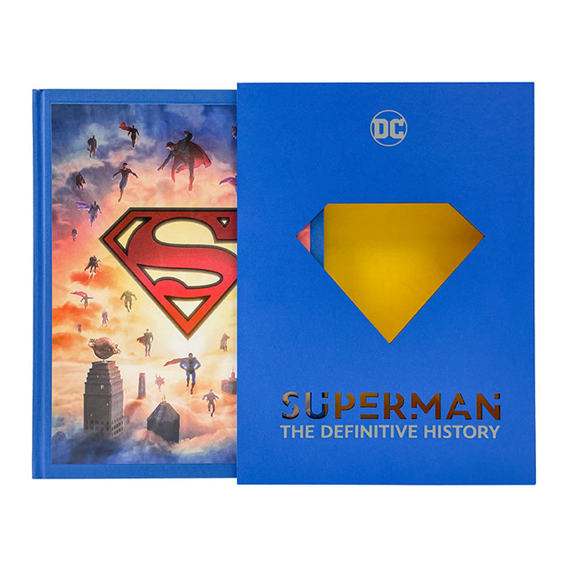 Superman: The Definitive History Hardcover Book