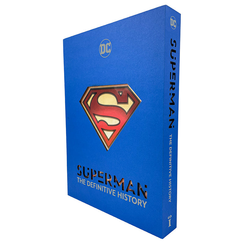 Superman: The Definitive History Hardcover Book