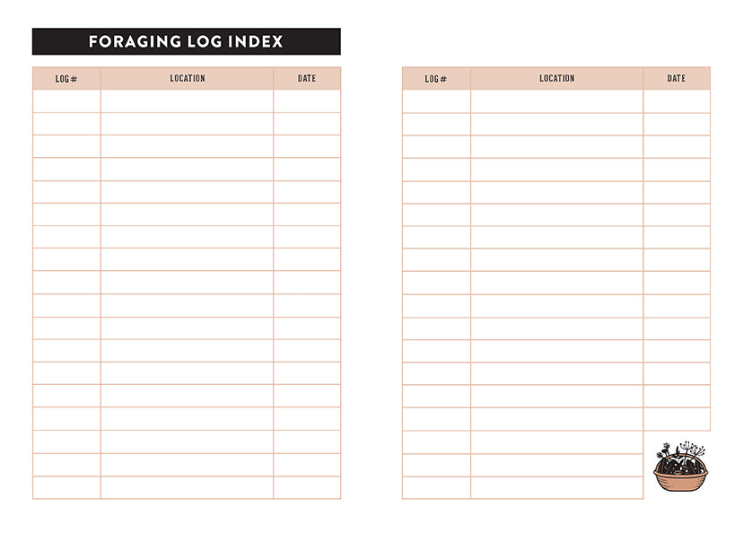 The Forager's Journal Flexibound Book