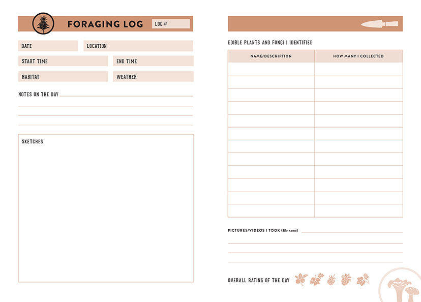 The Forager's Journal Flexibound Book