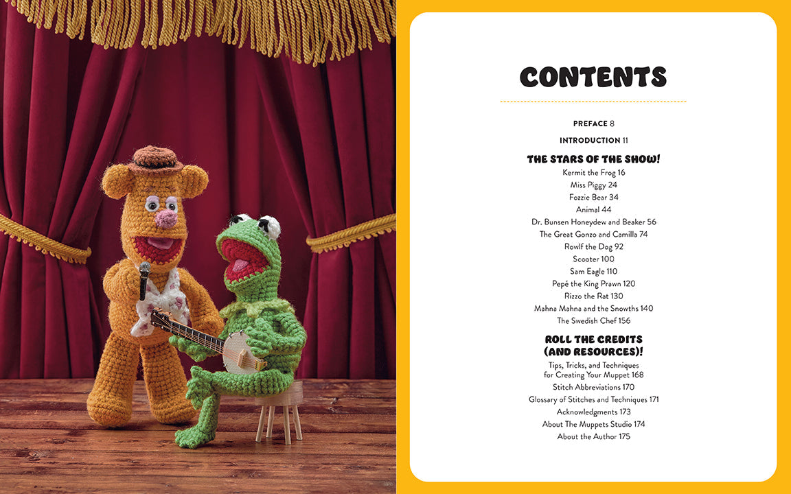 The Muppets Official Crochet Amigurumi Hardcover Book