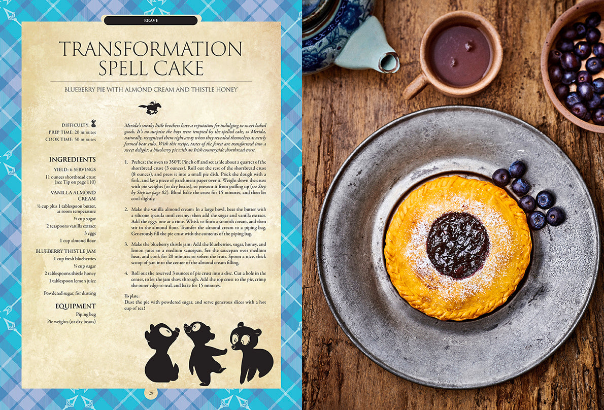 Disney Enchanted Baking Hardcover Book