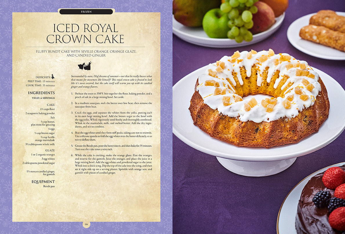 Disney Enchanted Baking Hardcover Book