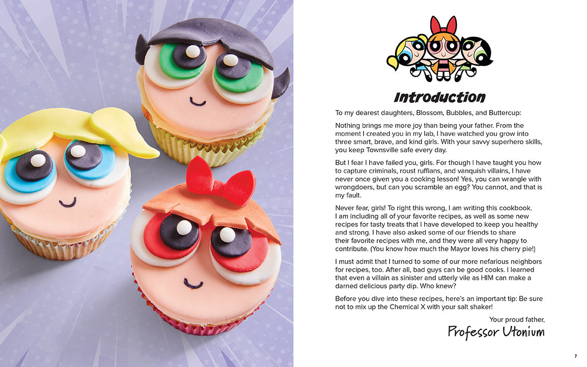 The Powerpuff Girls: The Official CookHardcover Book