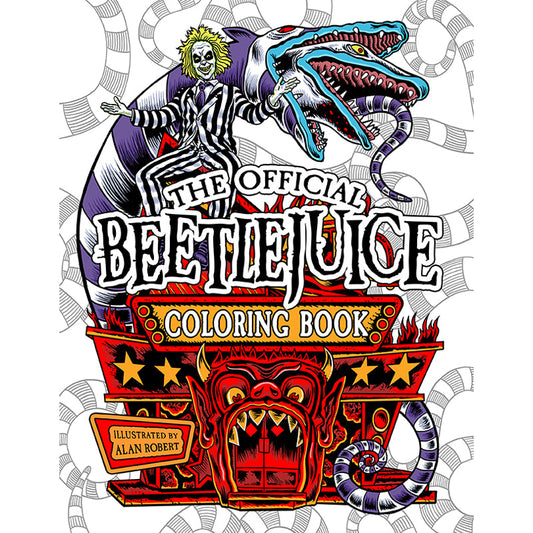 Beetlejuice: The Official Coloring Book Softcover Book