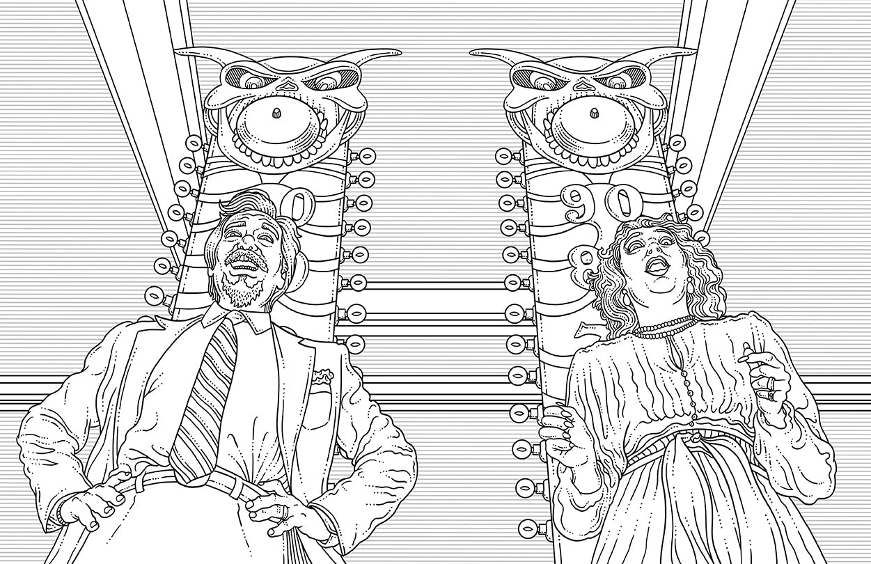 Beetlejuice: The Official Coloring Book Softcover Book