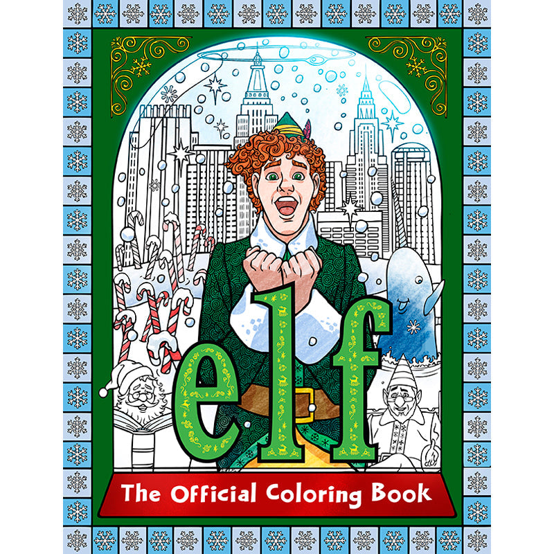 Elf: The Official Coloring Book Softcover Book