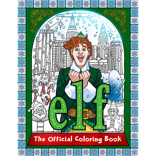 Elf: The Official Coloring Book Softcover Book