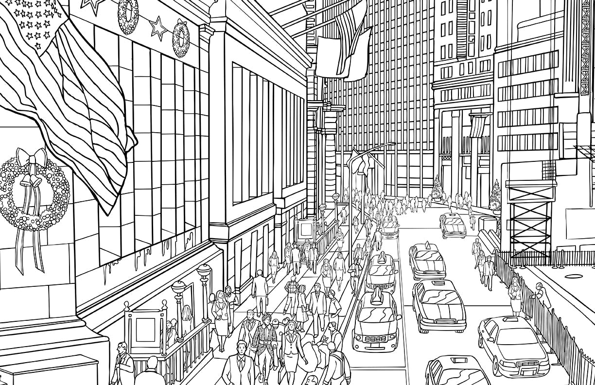 Elf: The Official Coloring Book Softcover Book