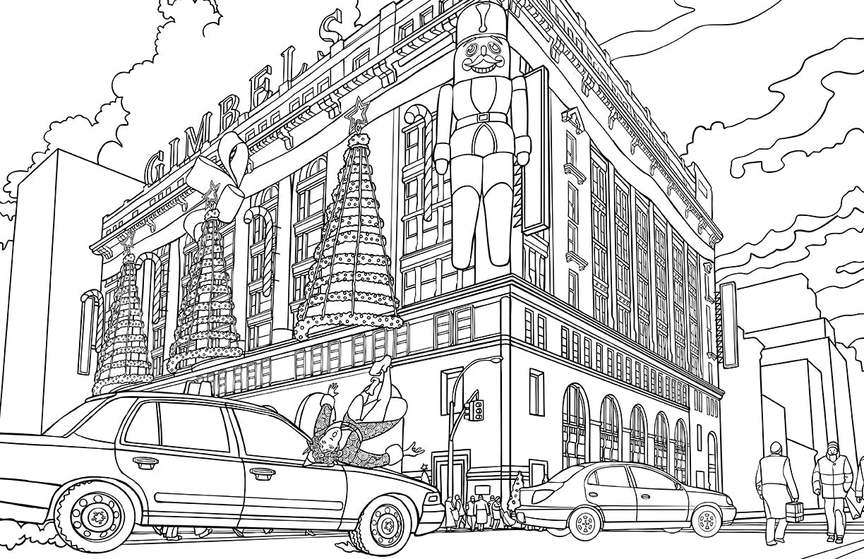 Elf: The Official Coloring Book Softcover Book