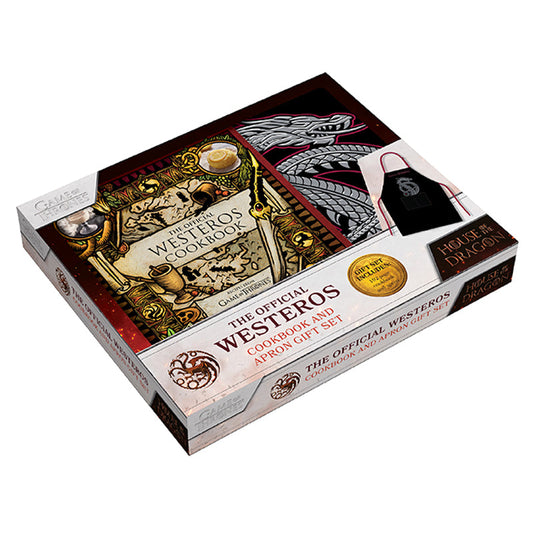 The Official Westeros Cookbook and Apron Gift Set