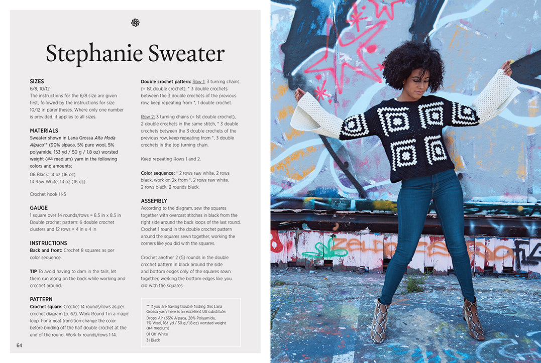 Not Your Granny's Granny Squares Hardcover Book