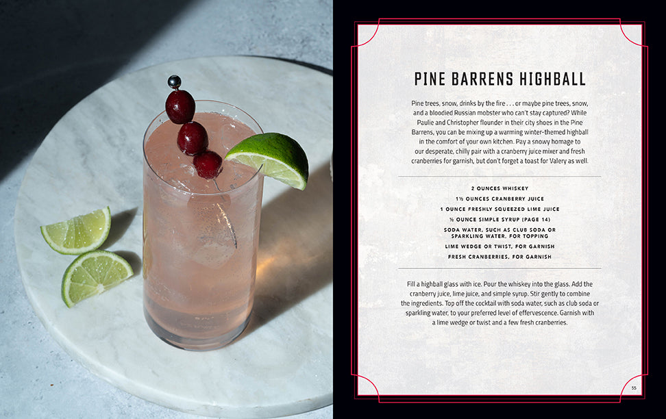 The Sopranos: The Official Cocktail Hardcover Book